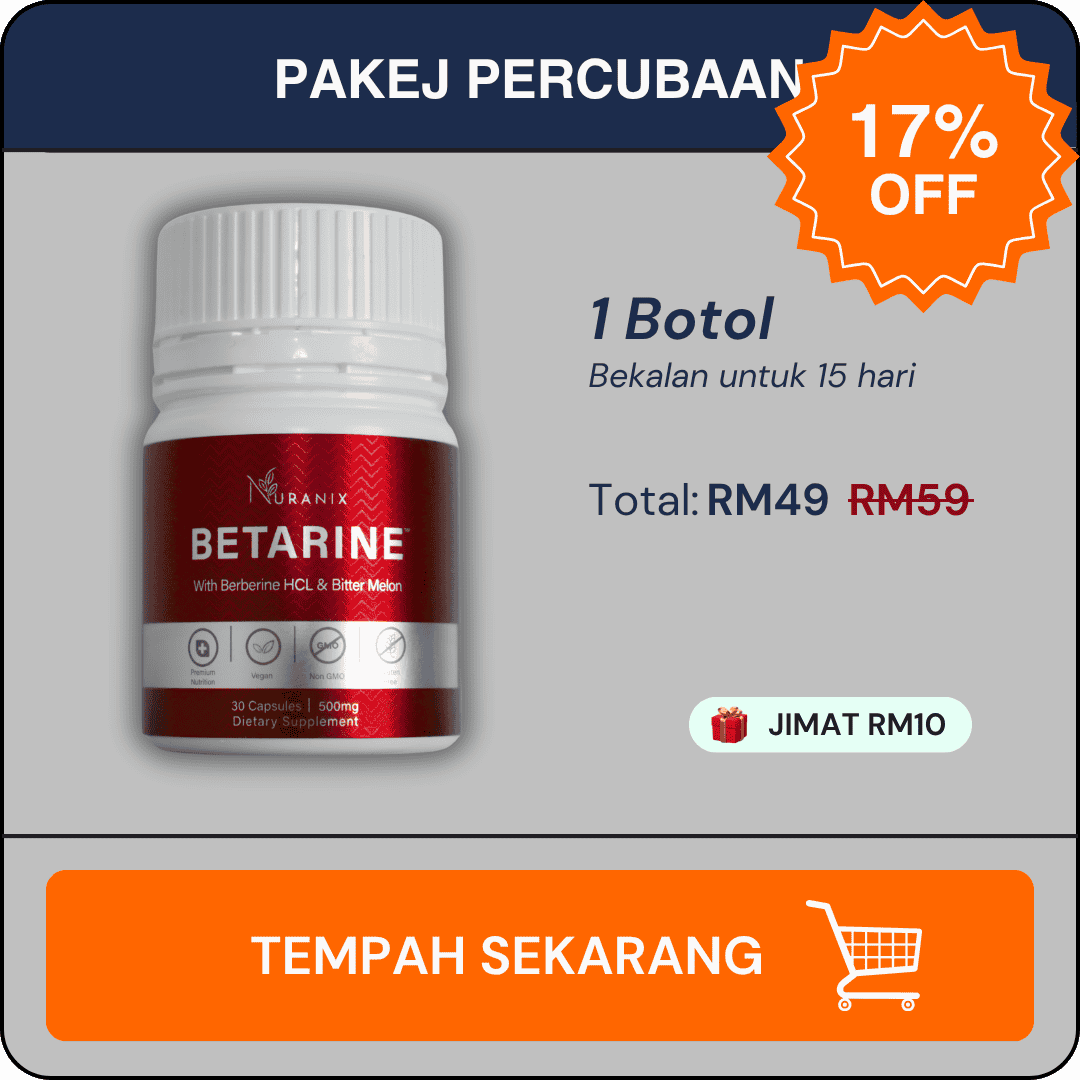 Betarine Pakej Percubaan (1 Botol)